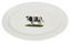 Foto de PLATO OVALADO VACA 12" 30x22cms MELAMINE UM-BP-CB-CF W-42.07BP