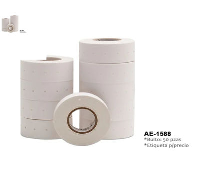 Foto de Etiquetas precios SET 10PCS N7726020  2.3x1.6cms (para maquina SG-600 MB42602 )