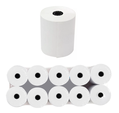 Foto de Rollo Datafono Set 10 Pzs 13 mtrx5.5anc,3.7 gros cms papel termico SRABC CP-1800 GET50-17 (20)