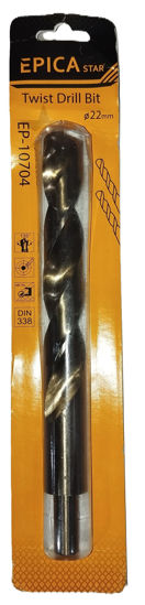 Foto de Broca Metal Helicoidal Blister 7/8" 22X219mm EPICA EP-10704 (50)