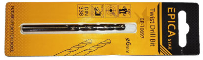Foto de Broca Metal Helicoidal Blister 1/4" 6X93mm EPICA EP-10697 (500)