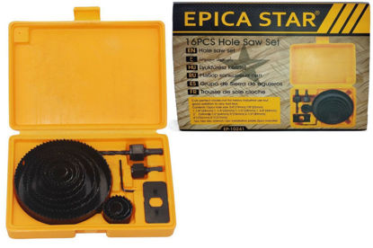 Foto de Cortacirculos Jgo Perforador de aguj Inst Llav EPICA 16 pcs Caja EP-10241 (30)