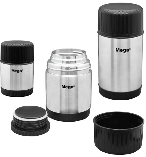 Foto de Termo p/comida Acero Inox 0.30 ltrs Boca Ancha MEGA MASS030W (12)