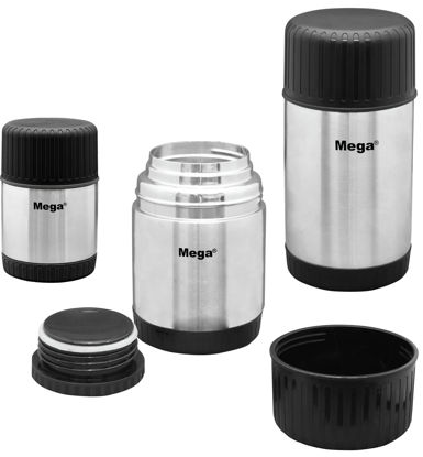 Foto de Termo p/comida Acero inox 1 ltr Boca Ancha MEGA MASS100W (6)