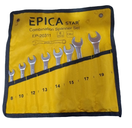 Foto de Set 8 Llaves Comb 8,10,12,13,14,15,17,19 mm CR-V EP-20311 EPICA (24)