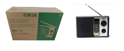Foto de Radio Portatil fm/am N772609 CMiK MK-10 4 Bandas (40)