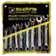 Foto de SET LLAVE 9,10,11,12,13,14,15,16mm SC0886 SCORPIO