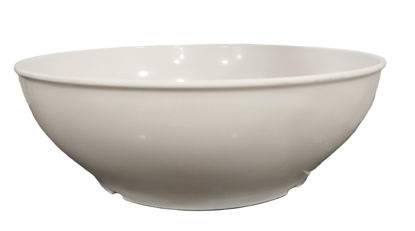 Foto de DULCERA BOWL BLANCA MELAMINA 22.5X7.5CMS UM-BP-SB-SF A01-225.01BP