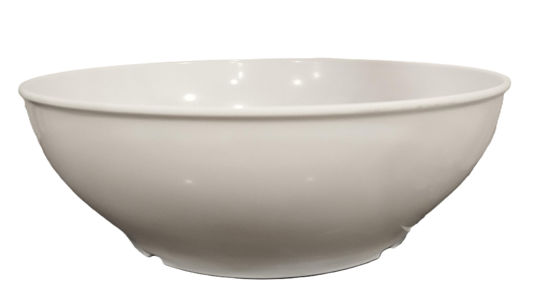 Foto de DULCERA BOWL BLANCA MELAMINA 22.5X7.5CMS UM-BP-SB-SF A01-225.01BP