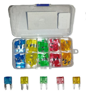 Foto de FUSIBLE 5,10,15,20,30AMP SURTIDOS 100PCS 12VOLTIOS MC72603 (10)