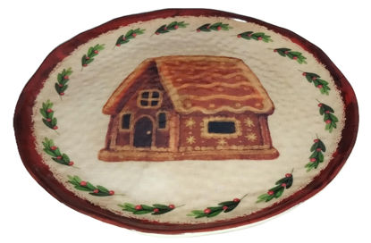 Foto de PLATO PLANO NAVIDEÑO 8.5"MELAMINE UM-BP-CB-CF BM-PV8.5.07BR