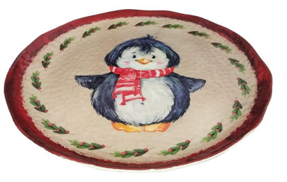 Foto de PLATO PLANO NAVIDEÑO 10.5"MELAMINE UM-BP-CB-CF BM-PV10.5.BP