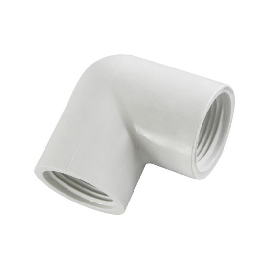 Foto de Codo PVC 1/2 90 doble-rosca PH-UGL012  90°