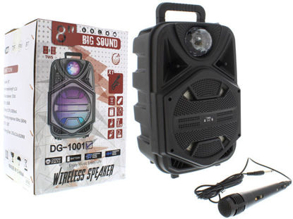 Foto de Bocina Parlante DG-1001 TWS BIG SOUNG 50W 38alt,25anc cms USB/FM/Bluetooth (1)