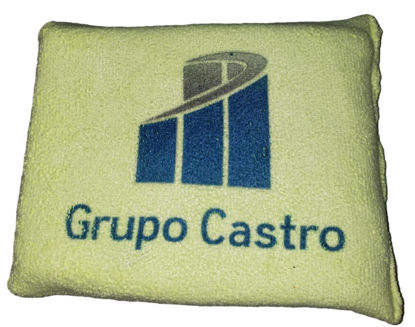 Foto de ESPONJA MICROFIBRA 20X15XMS AMARILLO