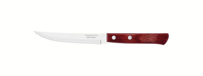 Foto de Cuchillo  tramontina p/madera 5" Churrasco p/asado 21199/764 (60)