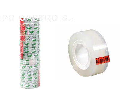 Foto de Cinta adhesiva transp Lishunda Set 12 pcs 10mtrsx1.2 cms GET10-04 (60)