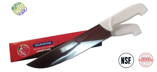 Foto de Cuchillo Tramontina 10"  Profesional Master Puño Blanco 24611/080 (120)