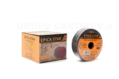 Foto de LIJA DISCO FLAP 25 PCS 4.5" 115*22.23mm P120 MADERA EP-10294 EPICA (40)
