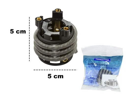 Foto de Resistencia Elect Tramontina p/ducha 4 Temp 5500W 127 V 58001/165 (12)