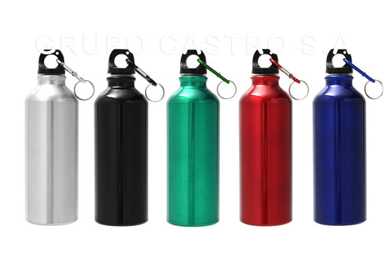 Foto de Botella Agua Aluminio 21x6.5 cms 500 ml NCF325 (60)
