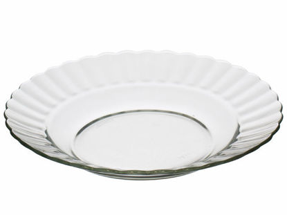 Foto de Plato hondo vidrio 8" Transparente SP807 (48)