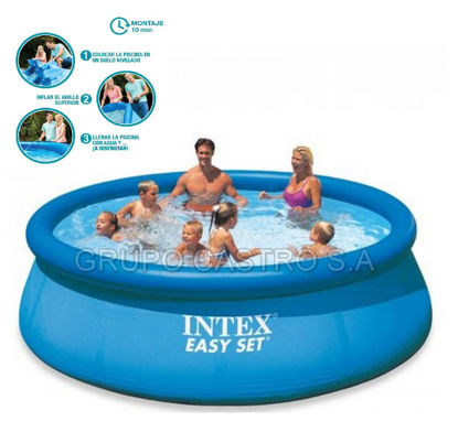 Foto de Piscina Intex easy set 3,05x61cms O192897 28116NP  813 gls ( 1)