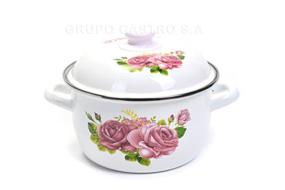 Foto de OLLA LOZA DECORADA 26CMS / 4LTRS N3C2606 RUIBEITU (12)