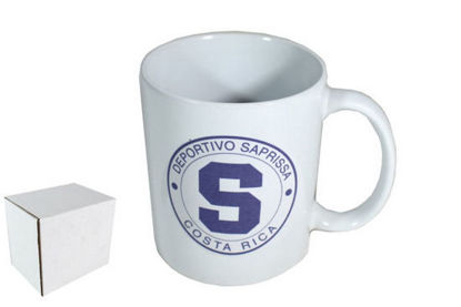 Foto de Jarra Porcelana N2P324 Deportivo SAPRISSA 9.5alt,8 anc cms12onz/350 ml (48)