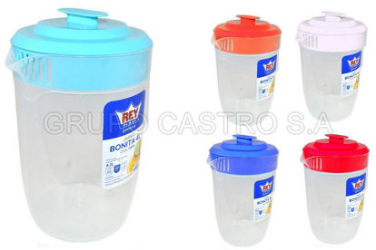 Foto de JARRA BONITA C/T 4Lts REY JRX004000 24.5x6.5cms