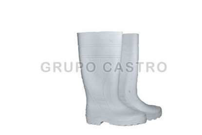 Foto de Bota alta pega forte blanca #40