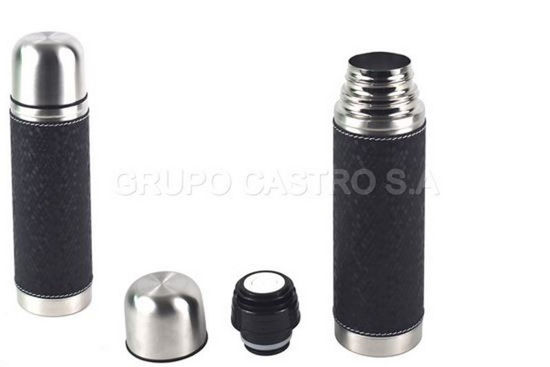 Foto de Termo p/cafe Acero Inox 0.47 ltrs Cuero MSL047LE (12)