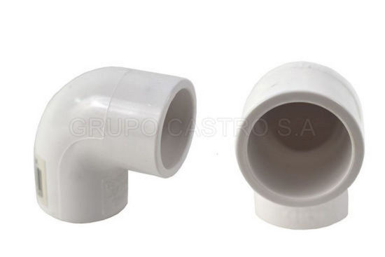 Foto de Codo PVC 1/2"  liso GET42-05  ( 650 )