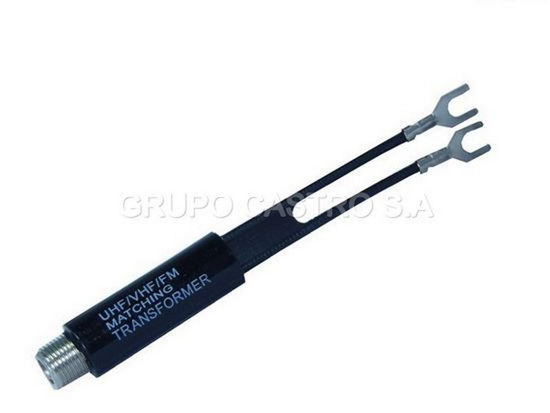Foto de CONECTOR TV (ITEM020) T-267 Transforme uhf/vhf/fm PEQUEÑO