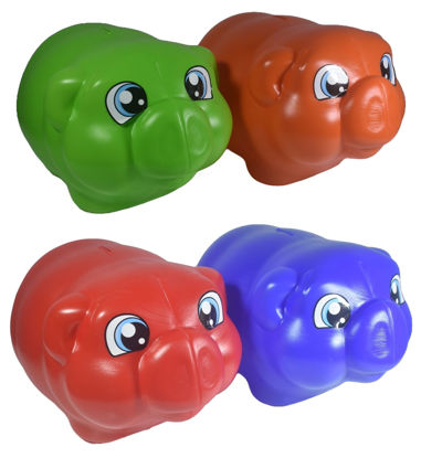 Foto de Alcancia Mega chancho Super Gde SP241P 23alt,35larg cms Plastikito (24)