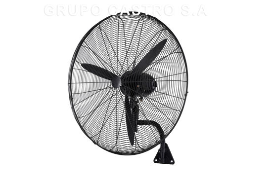 Foto de Ventilador Industrial 30" Pared Negro O1J2895 3 Aspas  (1)