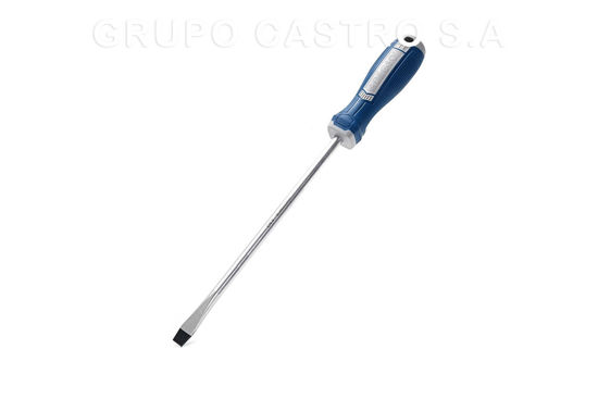 Foto de Destornillador Plano 8"-20cm CR-V ADEGSO AD-50481 (144)