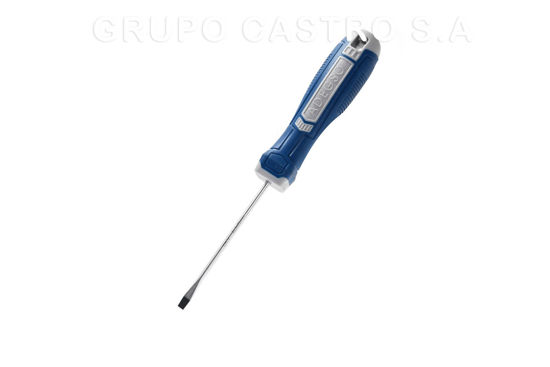Foto de Destornillador Plano 3"-7.5cm CR-V ADEGSO AD-50475 (360)