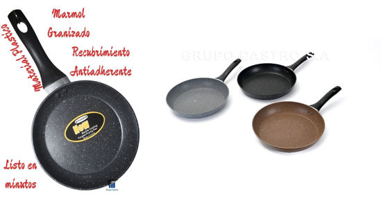 Foto de Sarten 24 cms Marmol Granizado Antiadh SYNMORE GET27-04 (30)