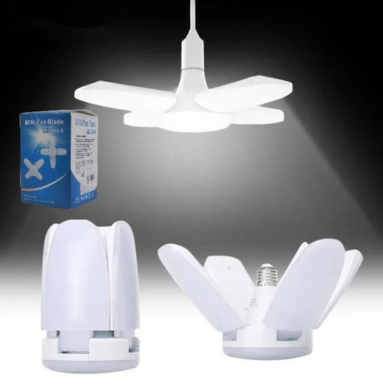 Foto de Bombillo Led 4 Hojas 28 Watts O1J2897 19.5 cms 6500K (100)