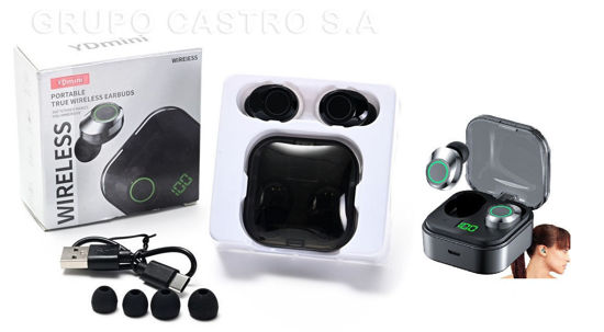 Foto de Audifono Inalámbrico YDmini  O3G3277 negro (100) 