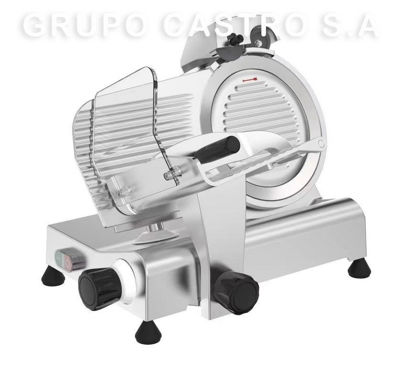 Foto de Rebanadora Carne O433251 Plateada Acero Inox 0-8mm 120W MS220ST 110V 