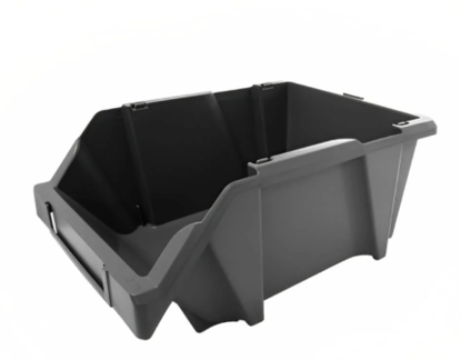 Foto de Organizatodo Apilable NARANJA Reyplast #20 OGX028500 Larg24.4,Anc15.2,Alt12.2 cms