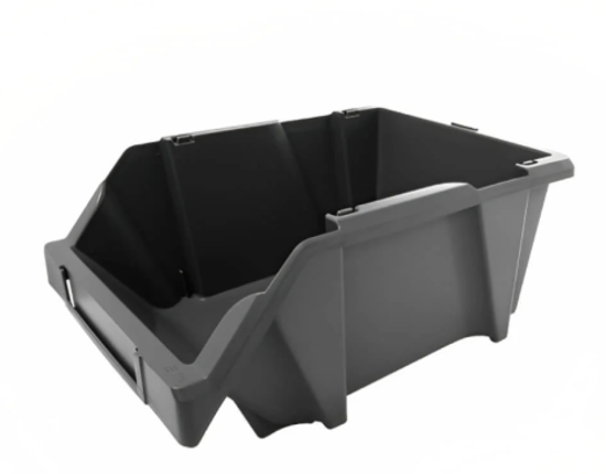 Foto de Organizatodo Apilable NARANJA Reyplast #20 OGX028500 Larg24.4,Anc15.2,Alt12.2 cms