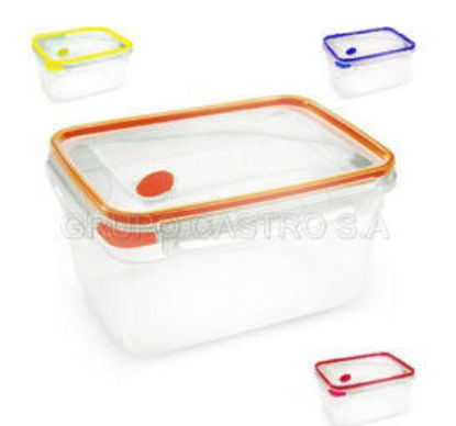 Foto de Tooper Hermético Rectángular 1.1litros Rey TPX045000