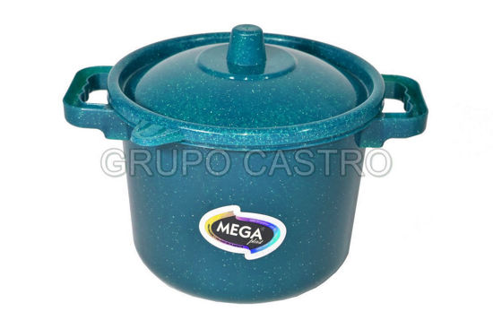 Foto de Ollita Megaplast Verde Aqua Normal (Q11) 1.5 ltrs AA11699V 16x12 cms (72)