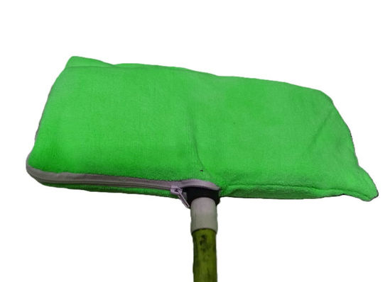 Foto de PAÑO MICROFIBRA PARA PISO ZIPPER 38X20CMS VERDE