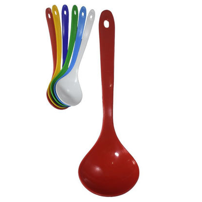 Foto de Cucharon plastico pequeño diverplast 19.7x6cms (576)