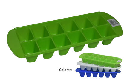 Foto de Bandeja P/hielo 12 cubitos Spartaplast #0270  29x11x4cms (96)