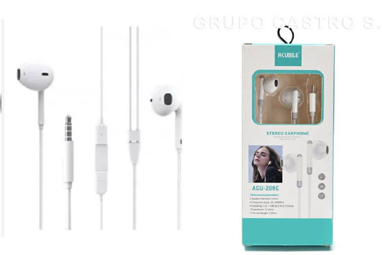 Foto de Audifono Type-C ACUBILE ACU-209C O3G3271 blanco (240)